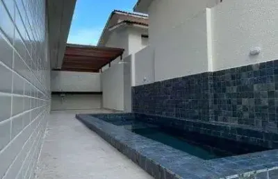 Vendo lindo apartamento térreo novo com área externa privativa