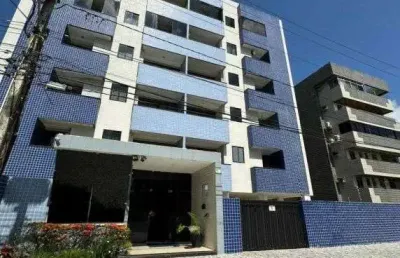 Disponível para venda no bessa - 89m², 3 quartos sendo 1 suíte, posição sul, 100 metros da praia - 3° andar