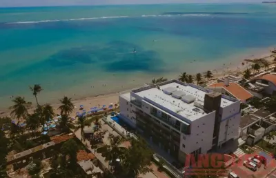 Flat apartamento pé na areia, no melhor do caribessa.