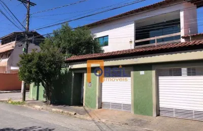 Sobrado com 4 dormitórios à venda, 312 m² por r$ 850.000,00 - vila lavínia - mogi das cruzes/sp