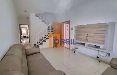 Sobrado com 3 dormitórios à venda, 142 m² por r$ 690.000,00 - vila suissa - mogi das cruzes/sp