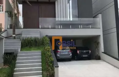 Sobrado com 4 dormitórios à venda, 380 m² por r$ 3.300.000,00 - aruã brisas - mogi das cruzes/sp