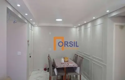 Apartamento com 2 dormitórios à venda, 47 m² por r$ 330.000,00 - vila mogilar - mogi das cruzes/sp