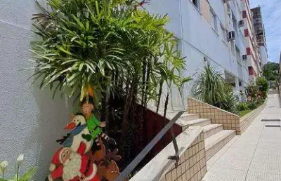 Apartamento para venda apartamento de 3 dormitórios com , garagem e elevador em coqueiros. florianopolis