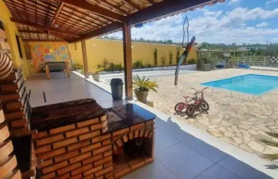 Sítio no cond. recanto da serra - 8 quartos, 4 suítes + chalé