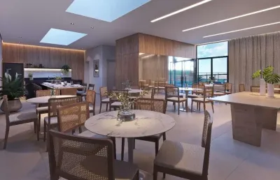 Apartamento 2 quartos com suite e varanda no bairro - estoril.