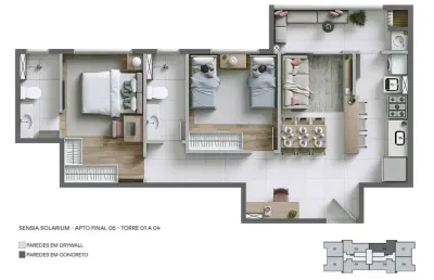 Vendo apartamento dois quartos c/ suíte e varanda gourmet – contagem/mg