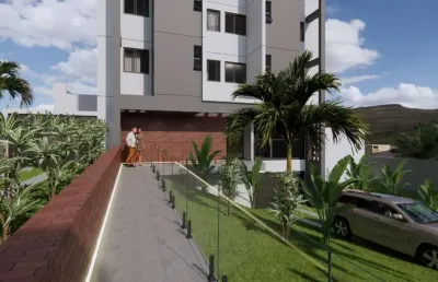 Vendo cobertura três quartos sendo uma suíte bairro coração eucarístico/bh