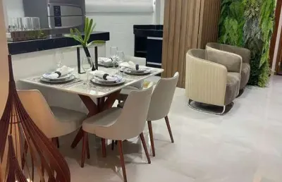Vendo apartamento decorado dois quartos no bairro xangri-lá / contagem