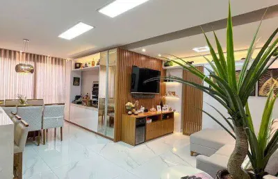Apartamento 3 quartos, 1 suíte e 4 vagas – ouro preto.