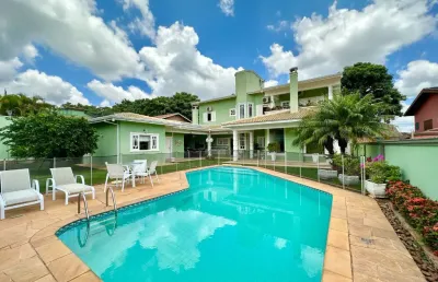 Casa à venda no condomínio shambala i em atibaia. com 4 dormitórios