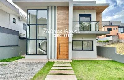 Linda casa à venda no condomínio terras de atibaia i
