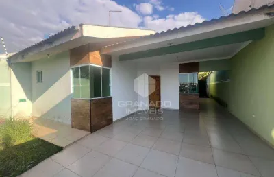 Casa com 3 dormitórios à venda, 90 m² por r$ 300.000,00 - jardim paulista iv - maringá/pr