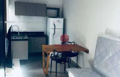 Kitnet para alugar, 30 m² por r$ 1.600,00/mês - riviera - porto rico/pr