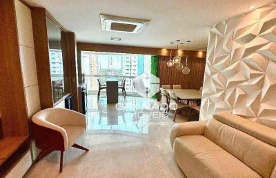 Apartamento venda, 3 suítes, mobiliado, 'porteira fechada', sacada gourmet, ao lado do pq ingá, 3 vagas de garagem!