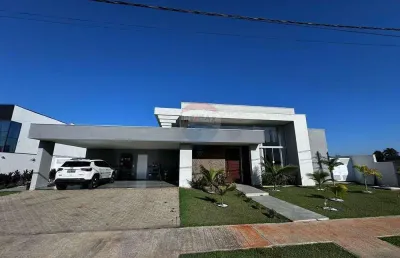 Casa térrea com 4 suítes no condomínio solar do bosque, em sorocaba sp.