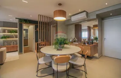 Atmo — condomínio clube bild, 2 a 3 dorms., lazer completo, home share, pronto para morar