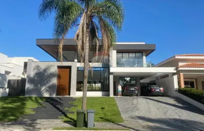 Casa mobiliada para aluguel com 4 quartos por r$ 19.000,00 - condomínio residencial fazenda imperial - sorocaba/sp