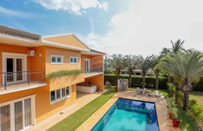 Casa condomínio lago azul residencial e golfe clube  com 5 suítes