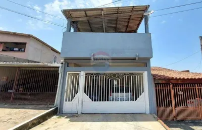 Sobrado à venda com 2 quartos, 2 vagas cobertas no bairro lopes de oliveira.