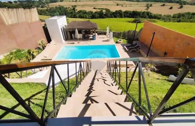 Chácara para alugar, 3 quartos, sendo 1 suíte, no bairro do cercado em araçoiaba da serra-sp