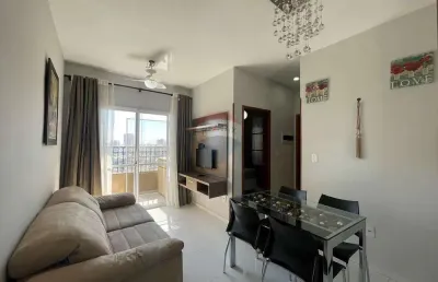 Apartamento com 2 quartos mobiliado e vaga coberta para locação no parque campolim