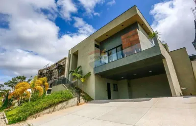 Casa com elevador e 4 dormitórios, sendo 4 suítes à venda no alphaville nova esplanada ii, sorocaba-sp,