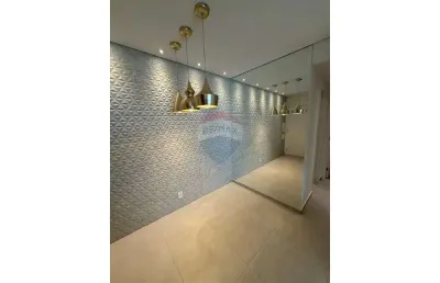 Apartamento semi  mobiliado com 80 m², localizado no condomínio residencial raízes campolim, parque campolim, sorocaba/sp