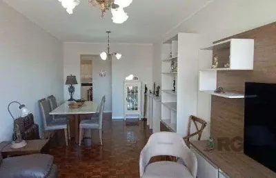 Apartamento de 3 dormitórios, sendo 1 suíte no bairro menino deus em porto alegr