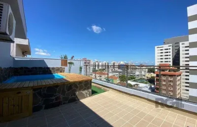 Cobertura duplex para venda - 269,97², 3 dorm, 1 suite, 2 vagas - menino deus