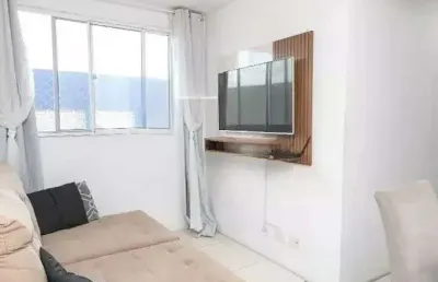 Apartamento 2 dormitórios no humaitá – semi mobiliado, 1 vaga.