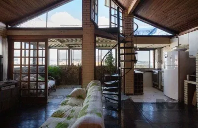 Cobertura 2 quartos com terraço, lareira e vaga no centro histórico - 93m² - cen
