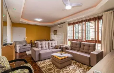 Apartamento 100m² no bairro farroupilha - semi mobiliado, 3 dormitórios, 1 suíte