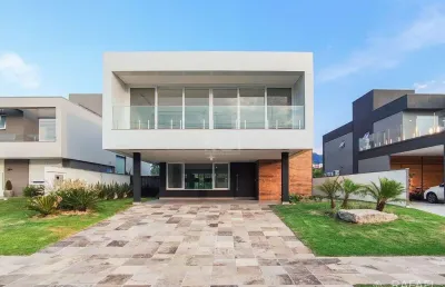 Casa condominio para venda - 440m², 4 dormitórios, sendo 4 suites, 4 vagas - alp