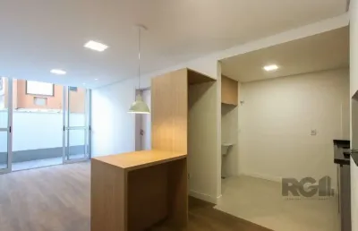 Apartamento em porto alegre no bairro petrópolis, de 1 quarto, garden , semi mob