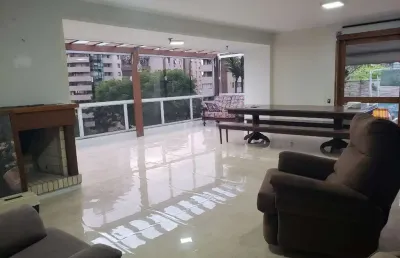 Cobertura para venda - 296m², 3 dormitórios, sendo 1 suites, 3 vagas - petrópoli