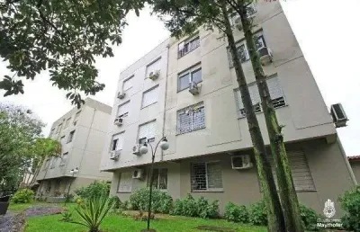 Apartamento de dois quartos e uma vaga de garagem no bairro tristeza em porto al