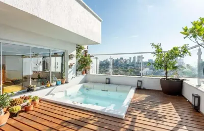 Cobertura com 157m2, 3 dormitórios no bairro boa vista.
