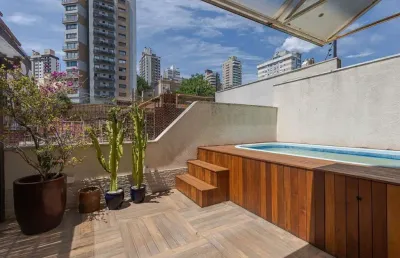 Apartamento garden com 2 quartos, 3 vagas e 116.71m²
