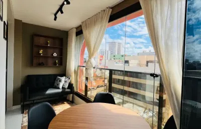 Apartamento moderno 1 quarto no smart centro de convenções – pronto para morar