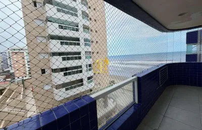 Apartamento com 2 quartos à venda na avenida governador mário covas júnior, 2874, jardim marina, mongaguá, 65 m2 por r$ 390.000