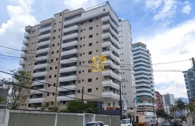Apartamento com 1 quarto à venda na rua são benedito, 207, vila caiçara, praia grande, 57 m2 por r$ 452.828