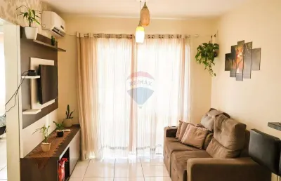 Apartamento semi mobiliado - prox. escola marcus rauh - estrada das areias