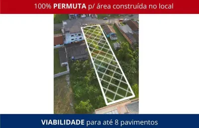 Terreno | próximo ao centro | até 8 pavimentos |100% permuta por área construída no local