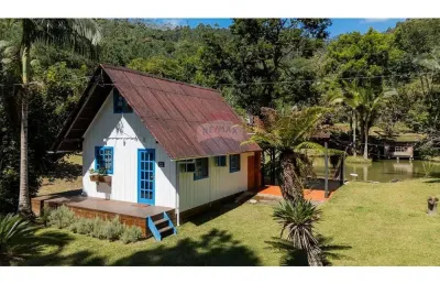 Sítio/pousada/casa de campo em benedito novo/sc - área total de 20.000m²