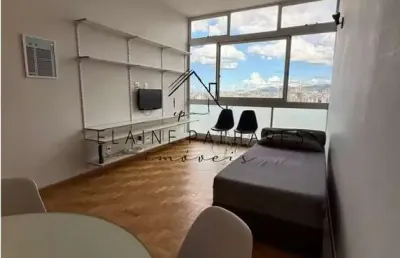 Apartamento com 1 quarto à venda na rua dos guajajaras, 1268, lourdes, belo horizonte por r$ 430.000