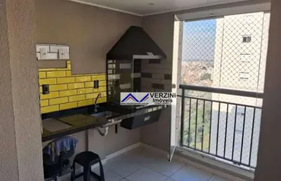 Apartamento com 1 dormitório 1 vaga  à venda, 38 m² por r$ 465.000 - jardim flor da montanha - guarulhos/sp