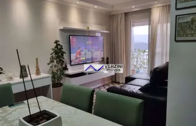 Apartamento com 2 dormitórios 2 suites 2 vagas à venda, 63 m² por r$ 480.000 - vila rosália - guarulhos/sp