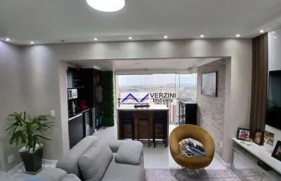 Aceita permuta. apartamento com 3 dormitórios à venda, 100 m² por r$ 1.145.000 - picanço - guarulhos/sp