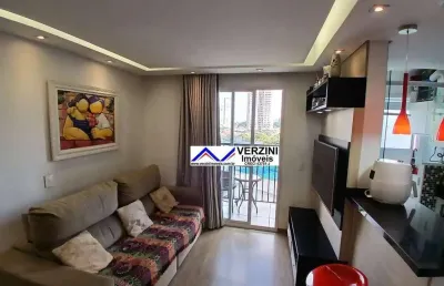 Apartamento com 2 dormitórios para alugar, 55 m² por r$ 3.337,00/mês - vila augusta - guarulhos/sp